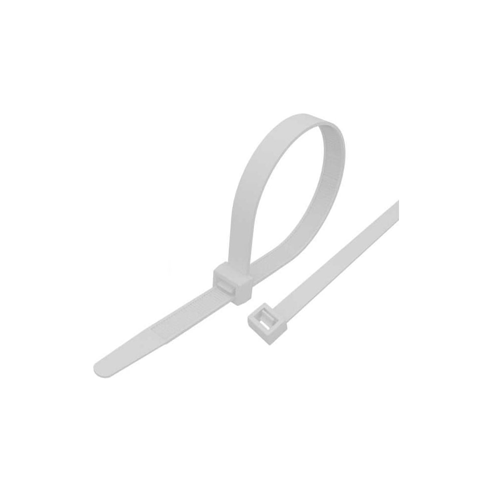 Изображение товара Стяжка кабельная PROCONNECT нейлоновая 500x7,6мм белая 100 шт