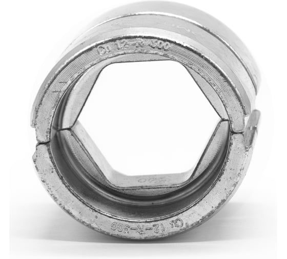 Изображение товара Матрица ЮМП ЭЛЕКТРО для ТМЛ наконечников R-типа 300 мм² для гидравлических прессов 120 кН, шестигранник elc12-R-300