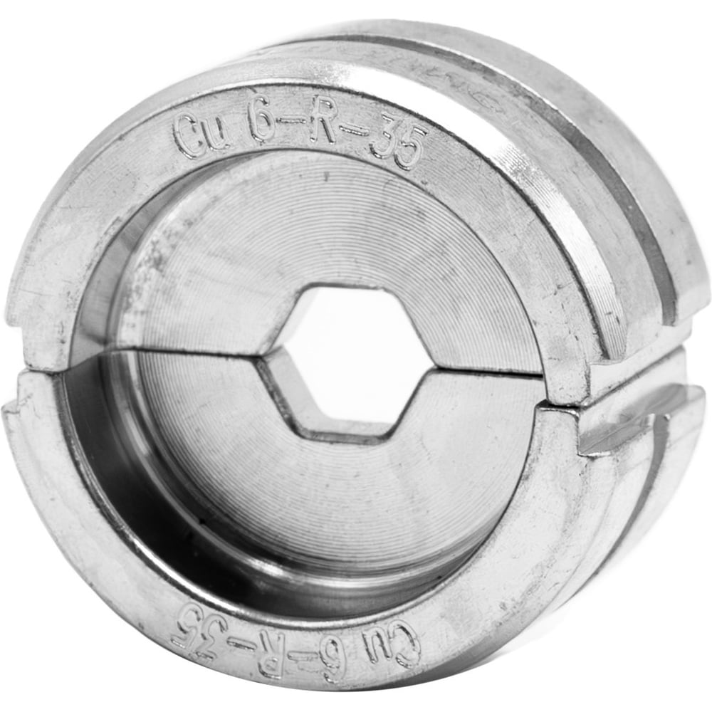 Изображение товара Матрица ЮМП ЭЛЕКТРО для ТМЛ наконечников R-типа 35 мм² гидравлический пресс 60 кН