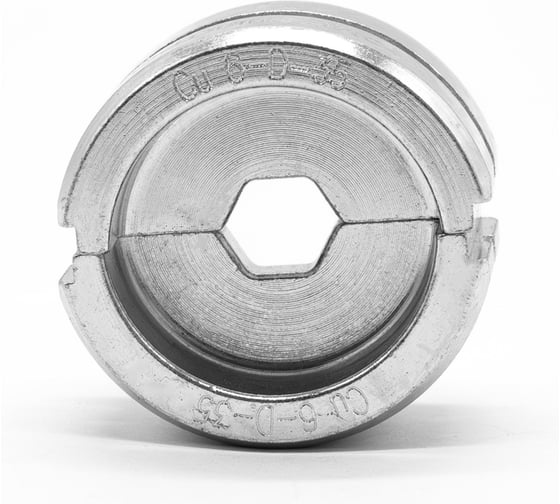 Изображение товара Матрица ЮМП ЭЛЕКТРО для ТМЛ наконечников DIN-типа 35 мм² для гидравлических прессов 60 кН, шестигранник elc6-D-35