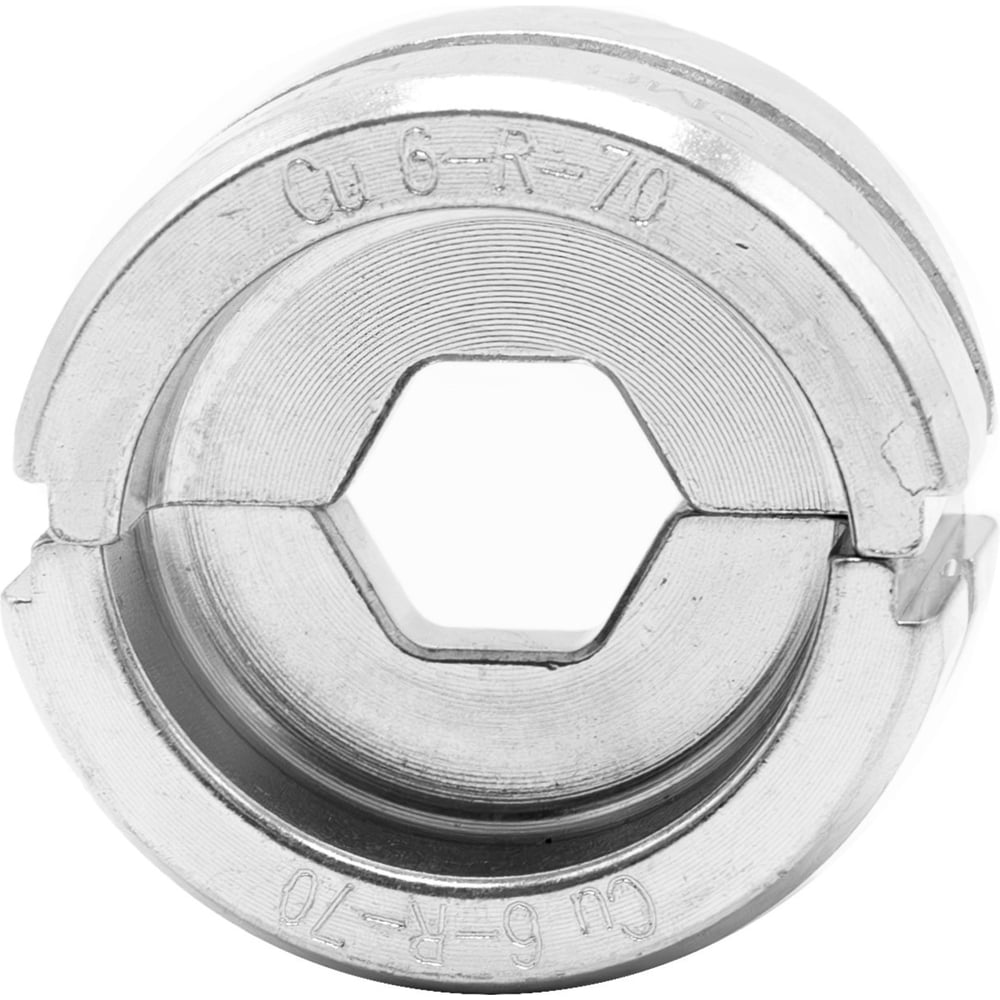 Изображение товара Матрица ЮМП ЭЛЕКТРО для ТМЛ наконечников R-типа 70 мм² эльс6-Р-70 надежный инструмент