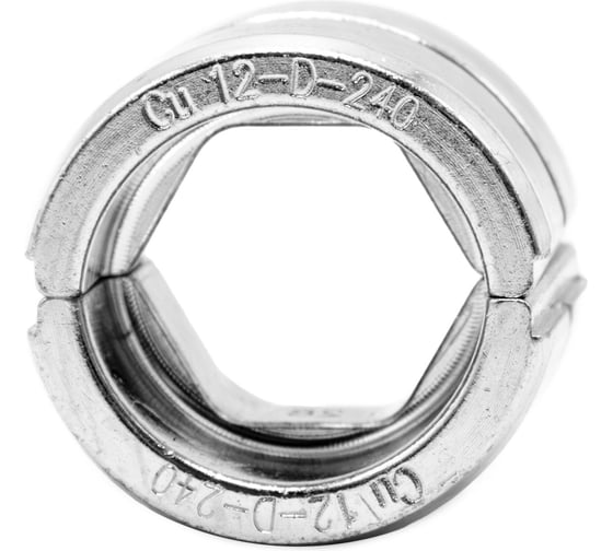 Изображение товара Матрица ЮМП ЭЛЕКТРО для ТМЛ наконечников DIN-типа 240 мм² для гидравлических прессов 120 кН, шестигранник elc12-D-240