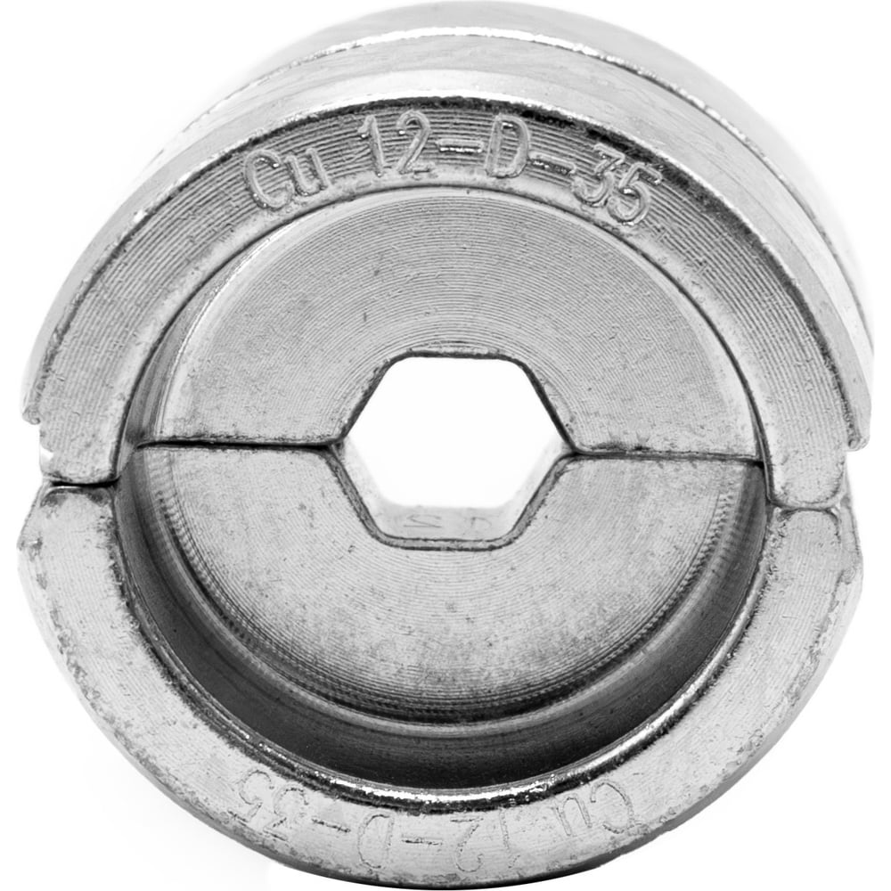 Изображение товара Матрица ЮМП ЭЛЕКТРО для наконечников DIN типа 35 мм² гидравлический пресс 120 кН