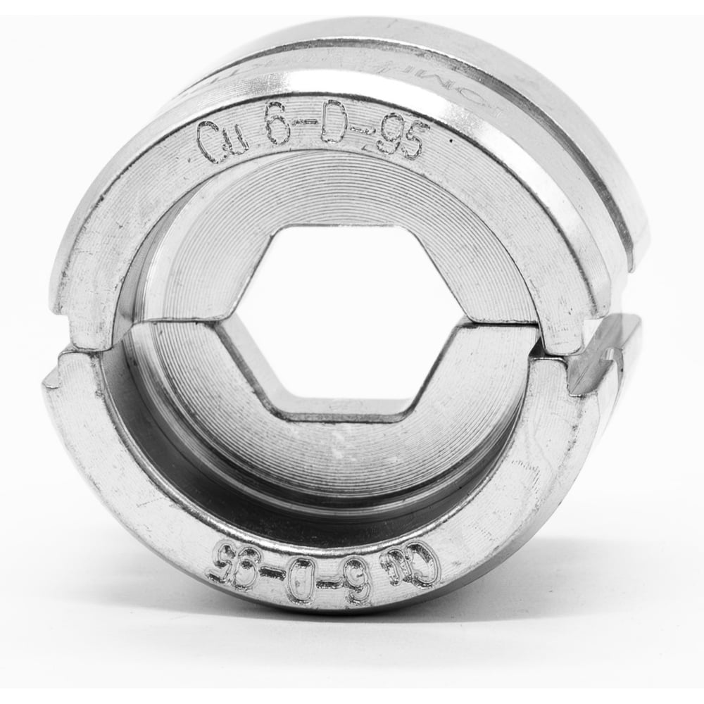 Изображение товара Матрица ЮМП ЭЛЕКТРО для ТМЛ наконечников 95 мм², DIN, 60 кН, шестигранник