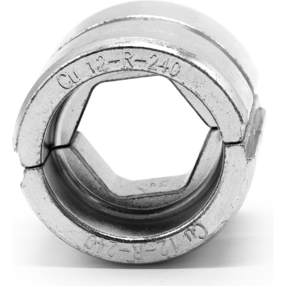 Изображение товара Матрица ЮМП ЭЛЕКТРО для ТМЛ на 240 мм2 гидравлический обжим шестигранник elc12-R-240