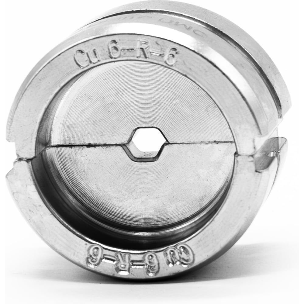 Изображение товара Матрица ЮМП ЭЛЕКТРО для ТМЛ наконечников R-типа 6 мм² гидравлический пресс