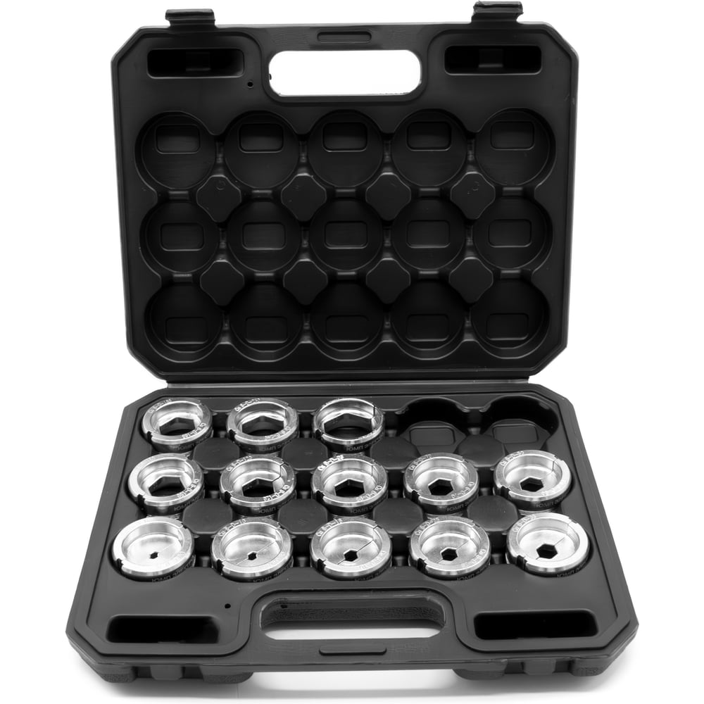 Изображение товара Набор ЮМП ЭЛЕКТРО 13 матриц для ТМЛ наконечников DIN типа 6-300 мм² гидравлический пресс