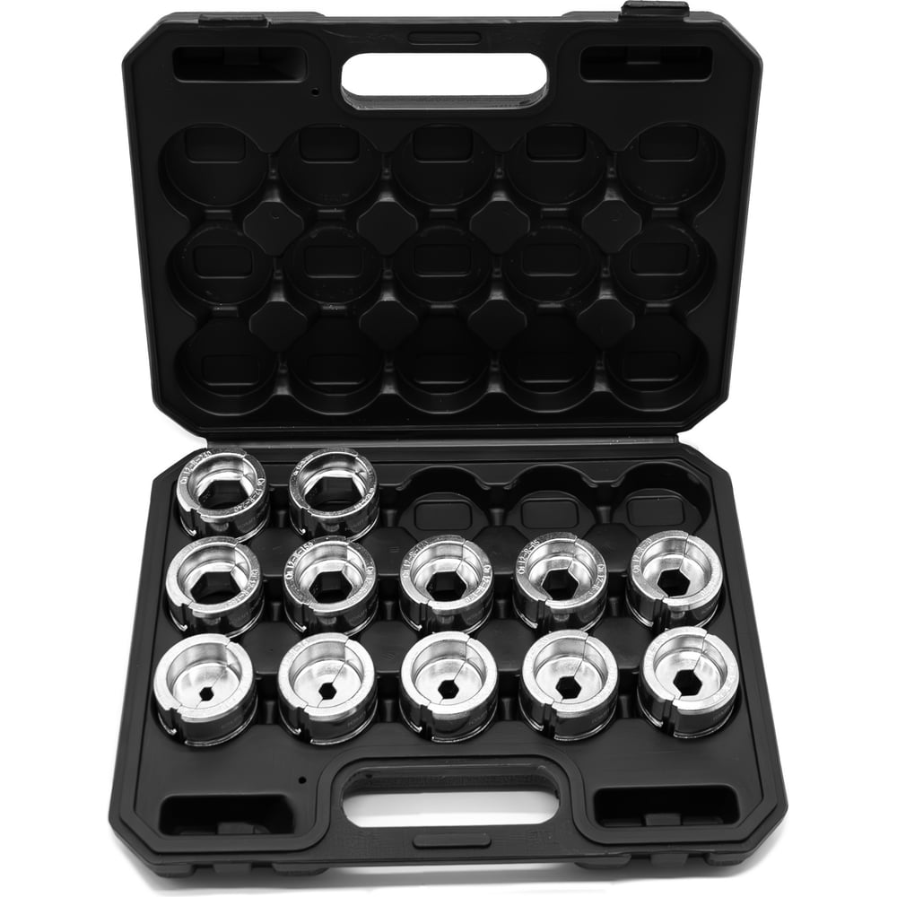 Изображение товара Набор матриц ЮМП ЭЛЕКТРО для ТМЛ наконечников R-типа, 11 шт, сеч. 16-300 мм²