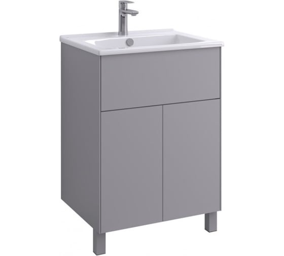 Изображение товара Тумба под раковину AQUATON Форест Про 60 туманный серый 1A297001FR4D0