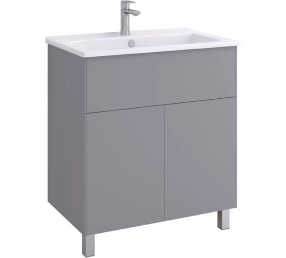 Изображение товара Тумба под раковину AQUATON Форест Про 75 туманный серый 1A297101FR4D0