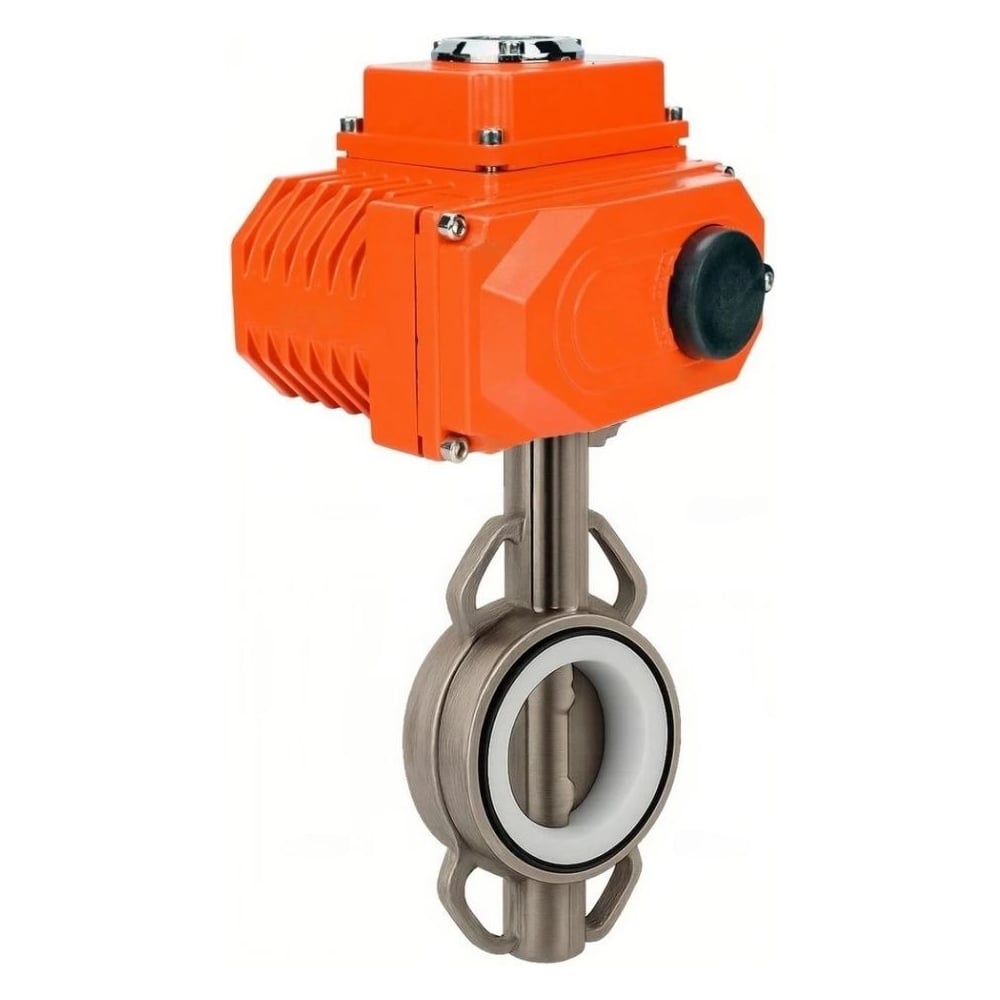 Изображение товара Затвор дисковый DN.ru GGG40-304-EPDM-2W-F-H Ду65 Ру16 пневмопривод