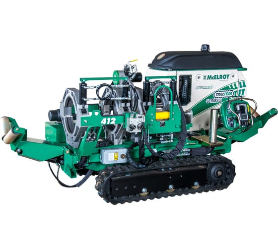 Изображение товара Самоходная машина для стыковой сварки полимерных труб Rothenberger MCELROY TracStar 412 высокого давления, ручное управление, зажимы гидравлические AT1223602HC