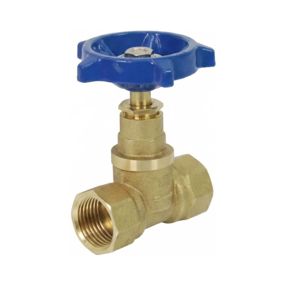 Изображение товара Клапан запорно-регулирующий VRT Вентиль 1/2'' PN16 латунь синий