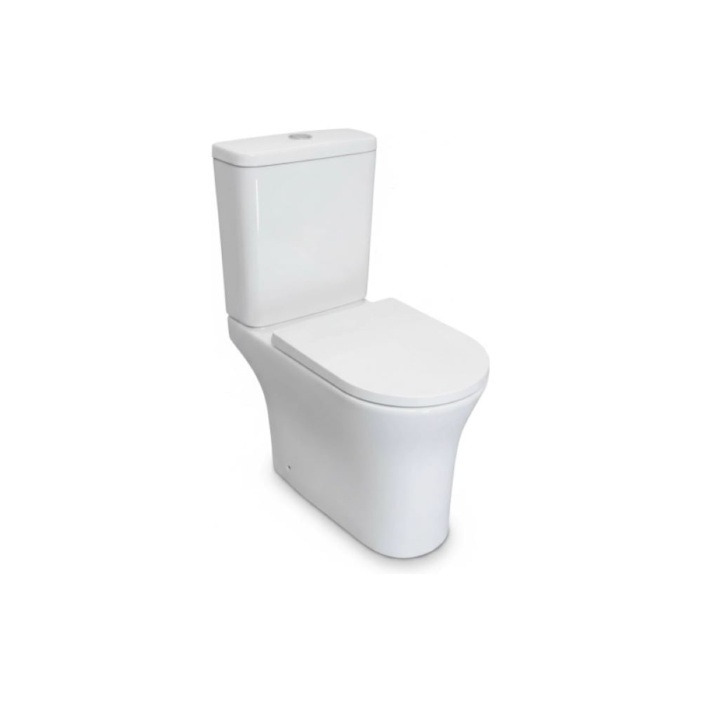 Изображение товара Унитаз-компакт безободковый WAVE RING Tornado3.0 белый глянец напольный с микролифтом