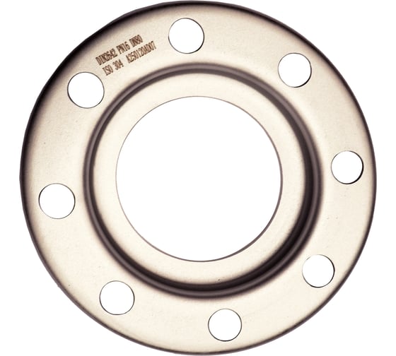 Изображение товара Фланец нержавеющий ГИДРОАРМ DN80, PN 10/16, AISI 304, DIN 2642 4687207107914