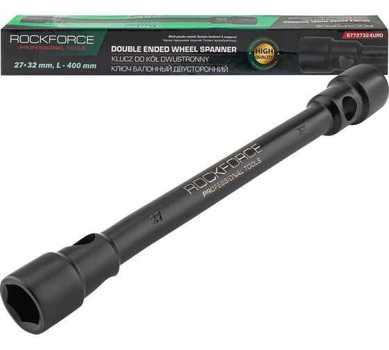 Изображение товара Ключ балонный двусторонний Rockforce 27х32мм RF-6772732-EURO(64326)
