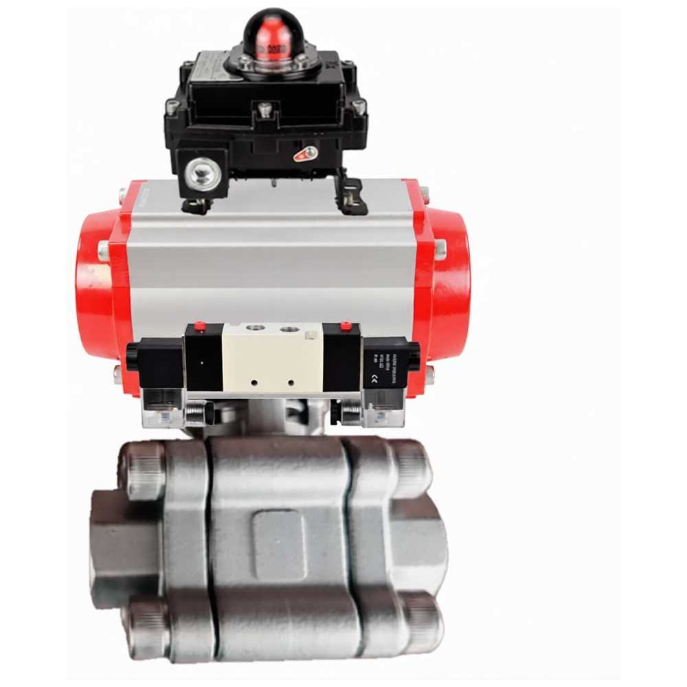 Изображение товара Кран шаровой DN40 под приварку 316-316-PTFE-FP-SW-ISO-H, PN63, 204°C