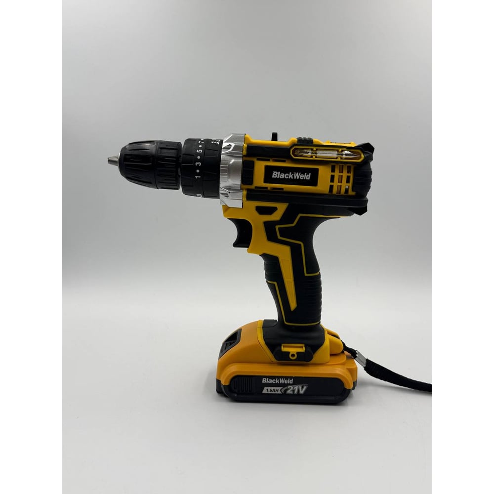 Изображение товара Дрель-шуруповерт аккумуляторная BlackWeld DZ04Y 21V 1.5Ah 150153
