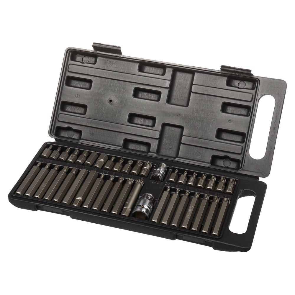 Набор бит LIGE 3/8, 1/2 (H4-H12, M5-M12, T20-T55) 40пр., в кейсе LG-S5002 228877