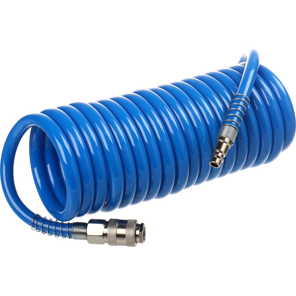 Изображение товара Шланг витой полиуретановый LIGE 8 х 12 мм х 5м с быстроразъемами LG-14013 852375