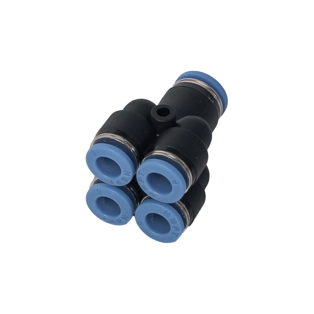 Изображение товара NBPT PRG 08-08 Фитинг разветвитель 8 мм 4 выхода