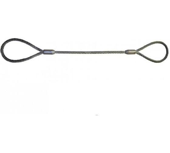 Изображение товара Строп канатный ПромСтроп УСК-1 6,3/2500 опресовка 4687207087353