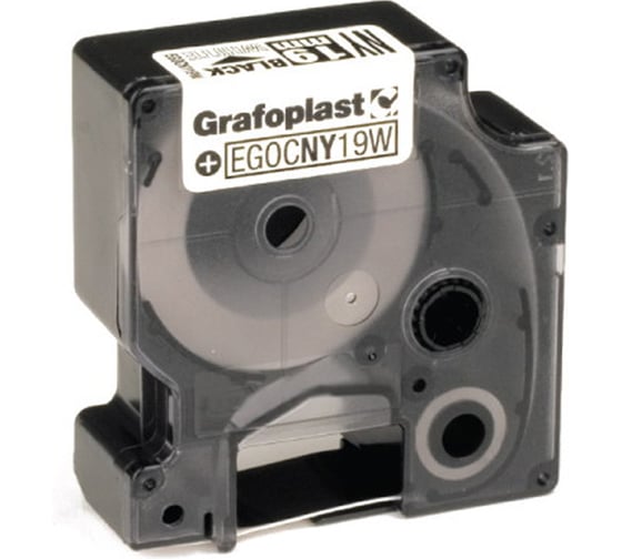 Изображение товара Картридж полиэстер DKC 09мм х 7м. Белый 1 ШТ GRCPO09W