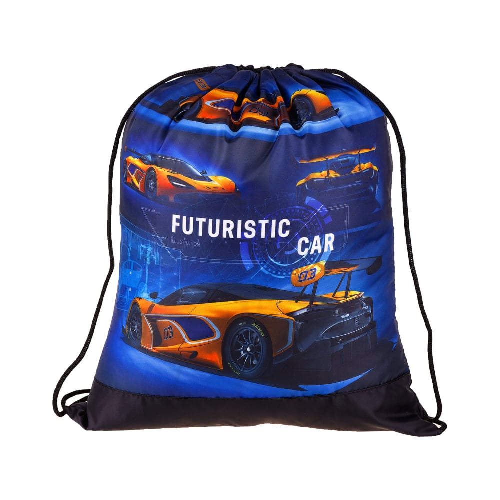 Изображение товара Мешок для обуви ArtSpace Futuristic car 340х420 мм мягкий легкий стильный