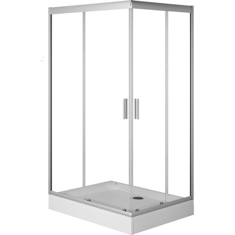 Изображение товара Душевое ограждение AM.PM Gem Twin Slide 120x90 хром матовый стекло