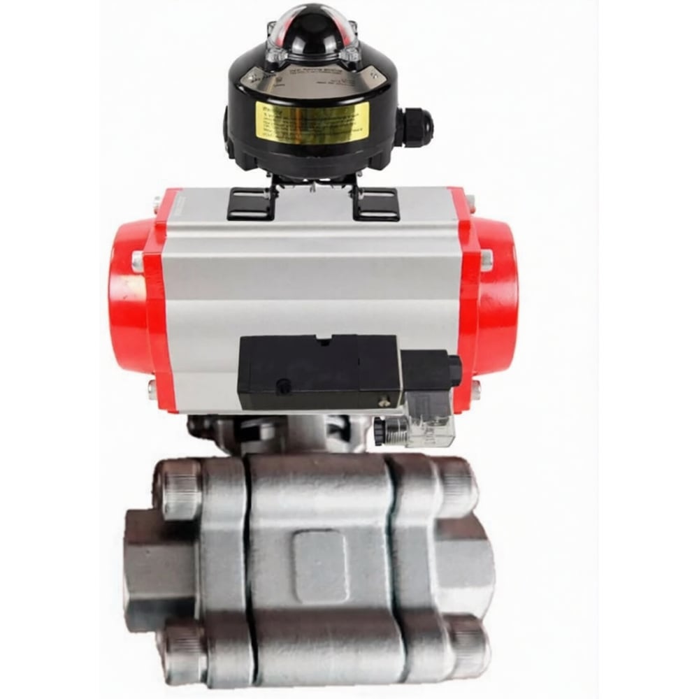 Изображение товара Кран шаровой 65 DN316-PTFE-FP-SW ISO-H под приварку, пневмопривод SA-130