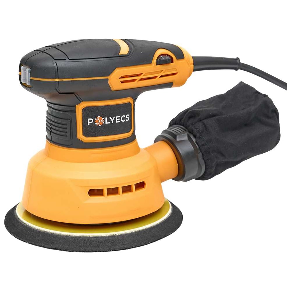 Изображение товара Polyecs POL-2104-125: 125 мм, 300 Вт, пылесборник, регулятор оборотов