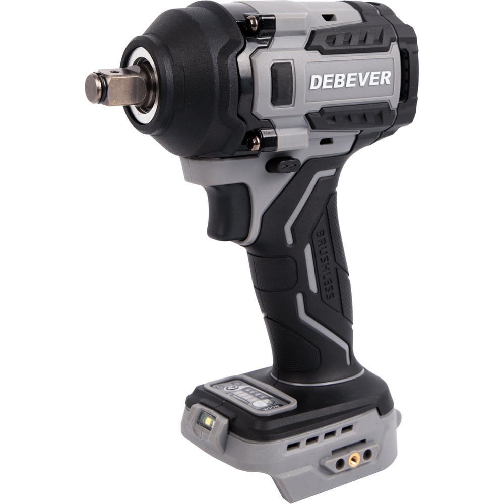 Изображение товара Гайковерт DeBever DBE-6345C 20В Li-Ion, квадрат 1/2", 800 Нм, удар, реверс