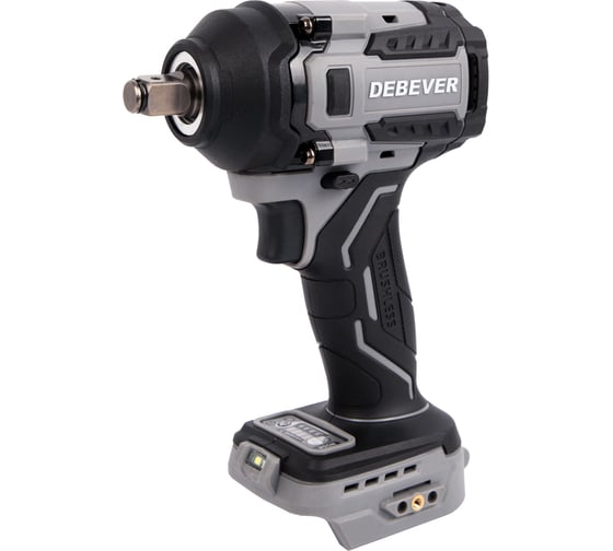 Изображение товара Гайковерт аккумуляторный DeBever бесщеточный, ударный, квадрат 1/2,550Nm, 20B, (без АКБ и з/у) DBE-6345C