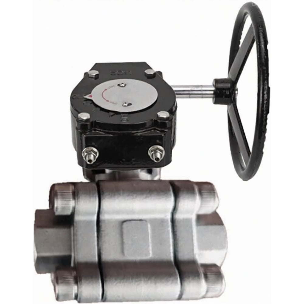 Изображение товара Кран шаровой DN80 PTFE под приварку взрывозащищенный QT-W 220В