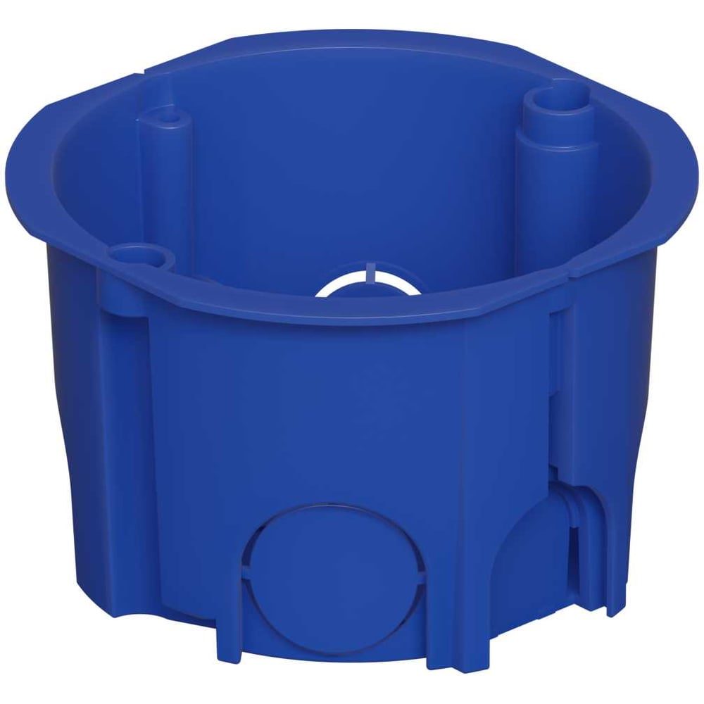 Изображение товара Gigant Коробка установочная для твердых стен HF 68x45мм с саморезами, 1 шт, IP30, синяя 44662GI