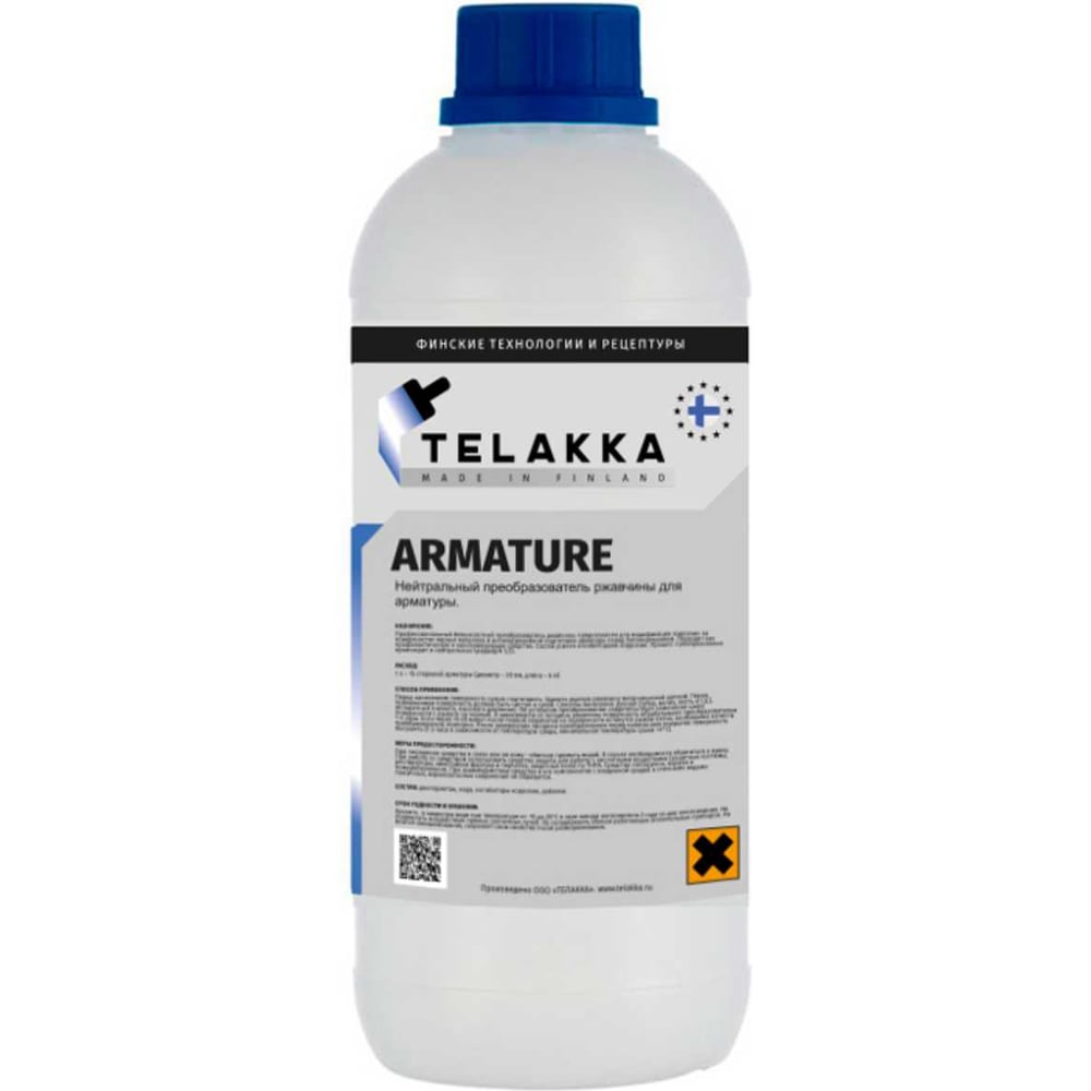 Изображение товара Преобразователь ржавчины Telakka ARMATURE 1 л