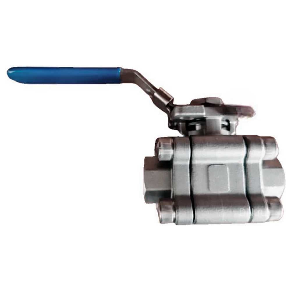 Изображение товара Кран шаровой DN.ru 316-316-PTFE-FP-SW-ISO-H Ду50 Ру63 под приварку, с ISO-фланцем и рукояткой D160-76627