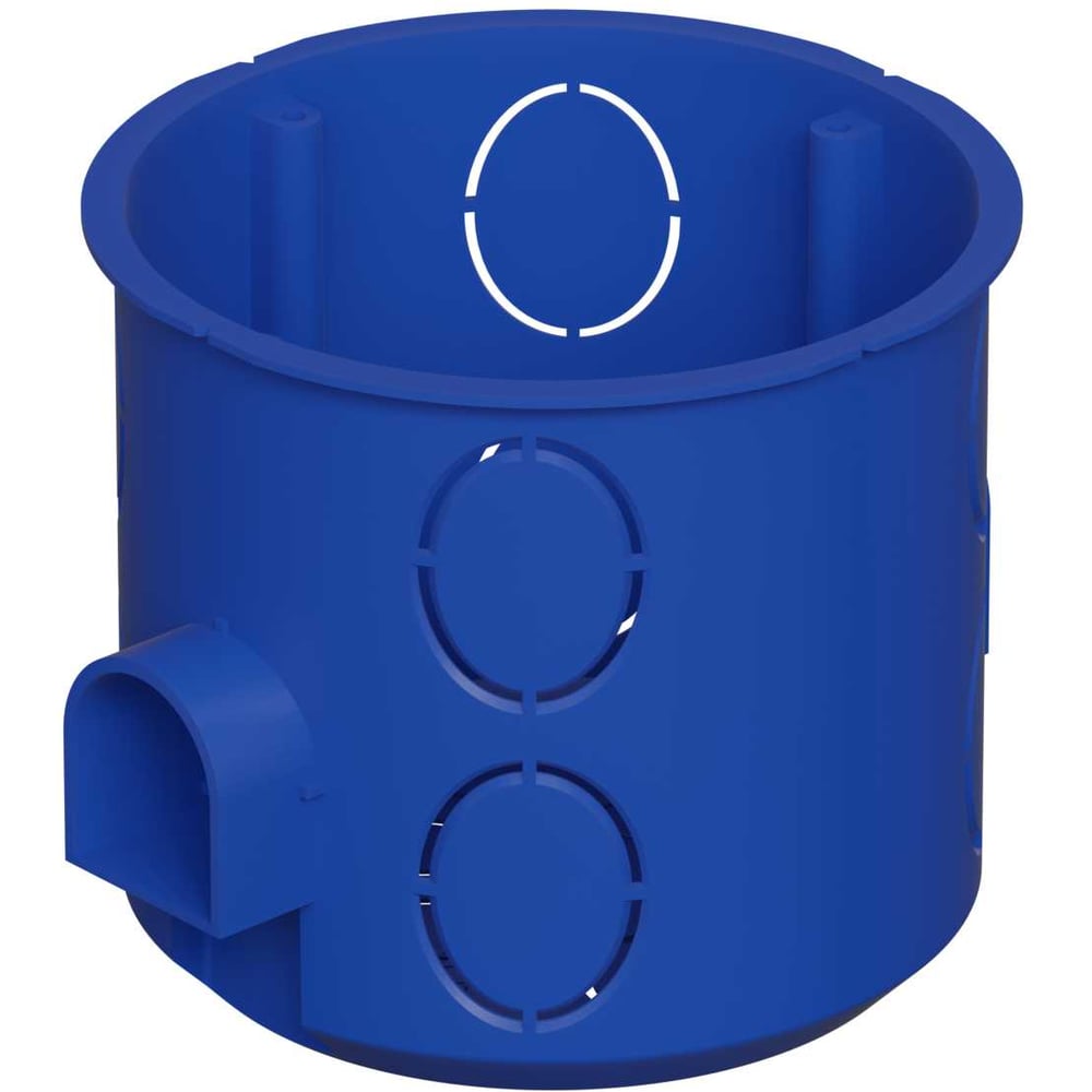 Изображение товара Gigant Коробка установочная HF со стык. ушками 68x62 мм, 1 шт, IP20, синяя 44659-1GI