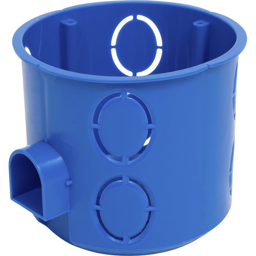 Изображение товара Gigant Коробка установочная HF со стык. ушками 68x62 мм, 1 шт, IP20, синяя 44659-1GI