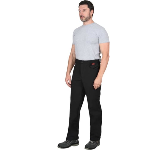 Изображение товара Брюки СИРИУС Азов софтшелл черные р. 96-100/182-188 (ЧЗ) 116312