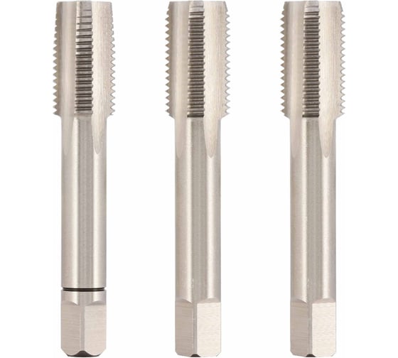 Изображение товара Метчик H-Tools UN 1.5/16 -12 комплект из 3-х шт. DIN352 HSSE 162мм a=20мм 31151612