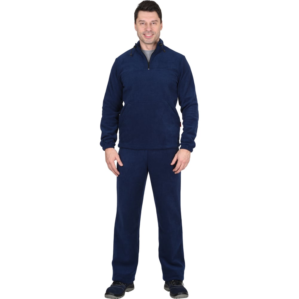 Изображение товара Костюм флисовый СИРИУС куртка, брюки темно-синий р.104-108/182-188 (ЧЗ) 98981