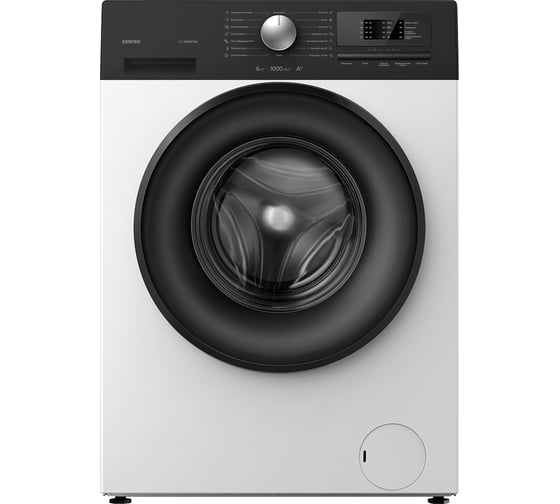 Изображение товара Стиральная машина Centek белый, 1000/6кг/45см/15пр/Очистка бар/ INVERTER/A+++ CT-1991