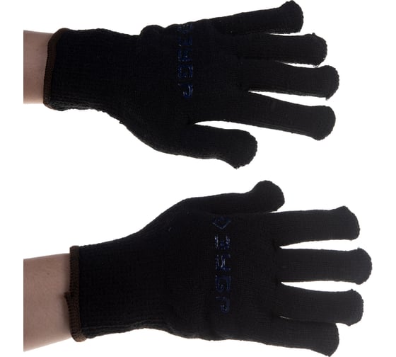 Изображение товара Перчатки "МАСТЕР" трикотажные утепленные (размер L-XL) ЗУБР 11461-XL