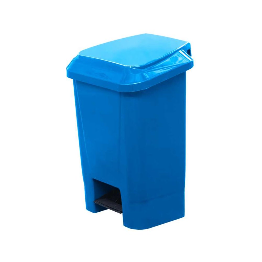 Изображение товара Мусорный контейнер Дигрус 30л, с педалью и пакетодержателем, синий К-30ПП- Син/Д К-30ПП-Син/Д