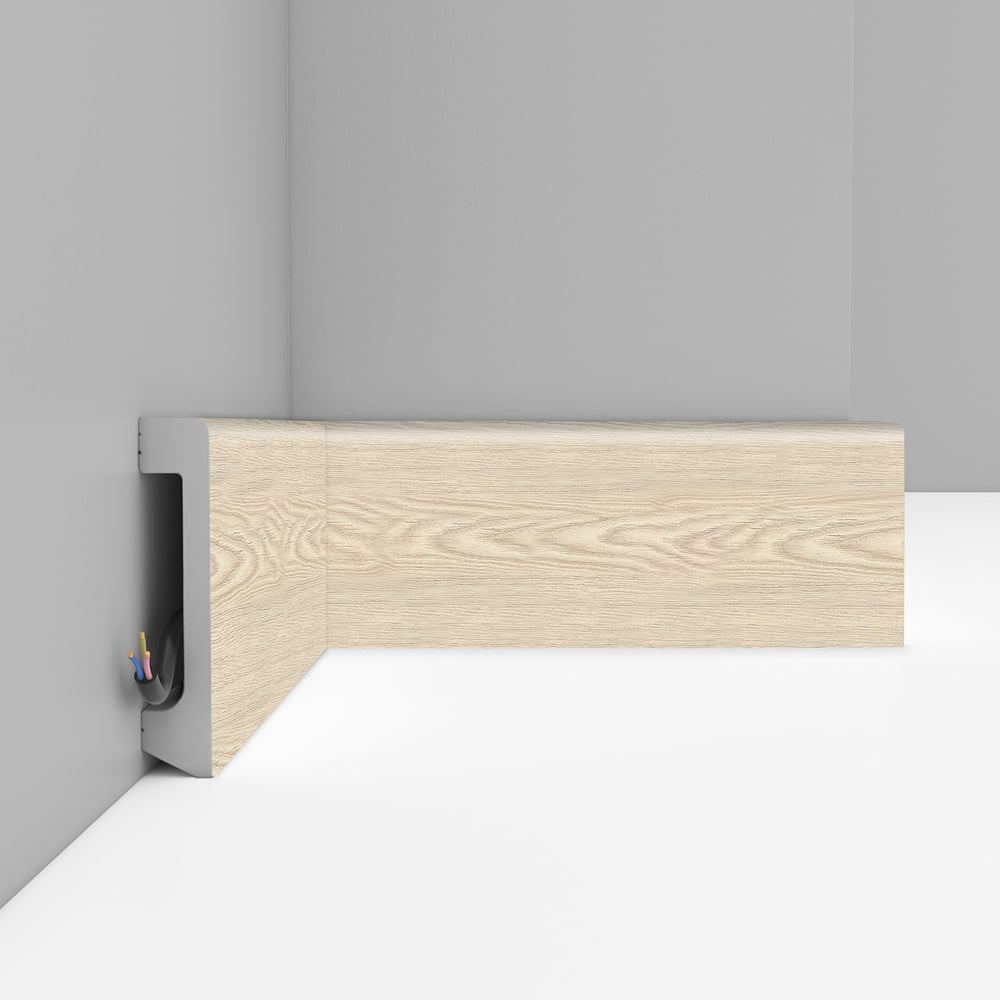 Плинтус Decomaster 80*17*2400 мм D235-82 ДМ