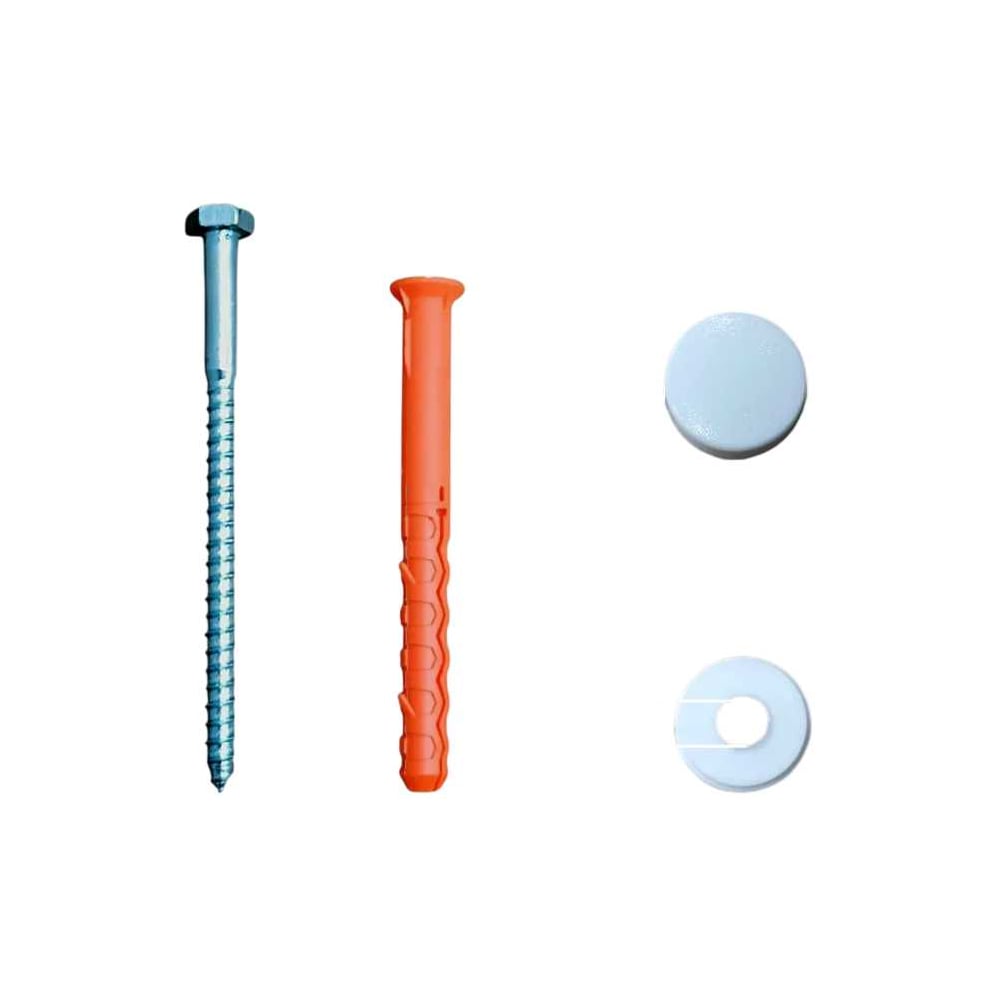 Изображение товара Крепление для унитаза 23 БОЛТА 8х80 белое 1420303ф1