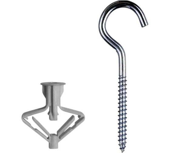 Изображение товара Дюбель с шурупом полукольцо 23 БОЛТА 8х40 мм, 10 шт B18000804066507ф10