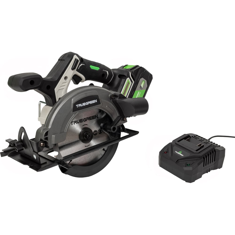 Изображение товара Аккумуляторная дисковая пила TRUEGREEN TG4J505 20 В 165 мм