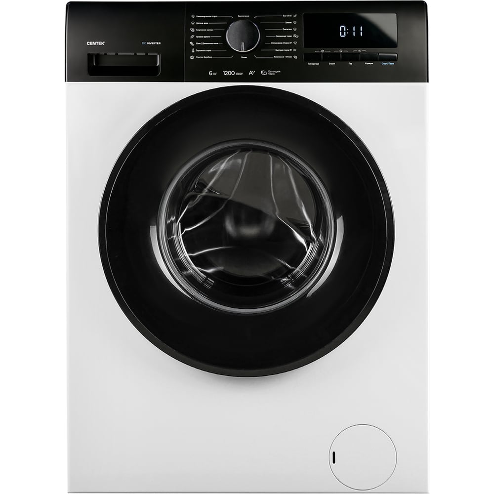 Изображение товара Centek CT-1992 - стиральная машина 6 кг, пар, дисплей, A+++, 15 программ